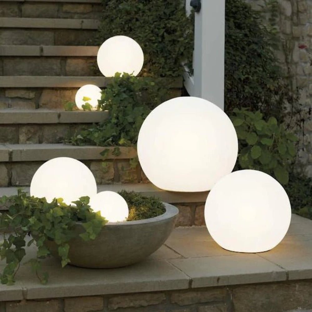 16-Color LED Globe Light — USB Rechargeable with Remote, IP65 Indoor/Outdoor Ambient Lamp