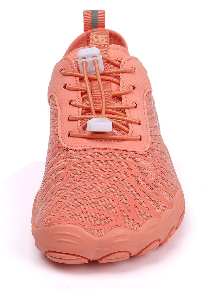 Solara Barefoot Shoes in Sun-Kissed Orange — Lightweight Minimalist Everyday Wear