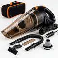 Cordless Car Vacuum — 2800 Pa Handheld Cleaner with Washable Filter, 4 Nozzles & Flex Hose