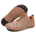 Alera Lightweight Sneakers in Almond — Breathable Mesh Everyday Athletic Shoes with Sculpted Outsole