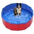 Collapsible Dog Pool — Foldable Outdoor Pet Swimming Pool & Bath Tub