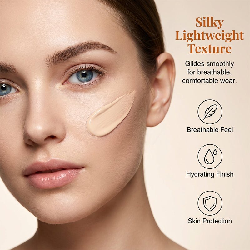 Hydrating BB Cream — Lightweight Buildable Coverage with Natural Finish, Ivory or Natural, 50g