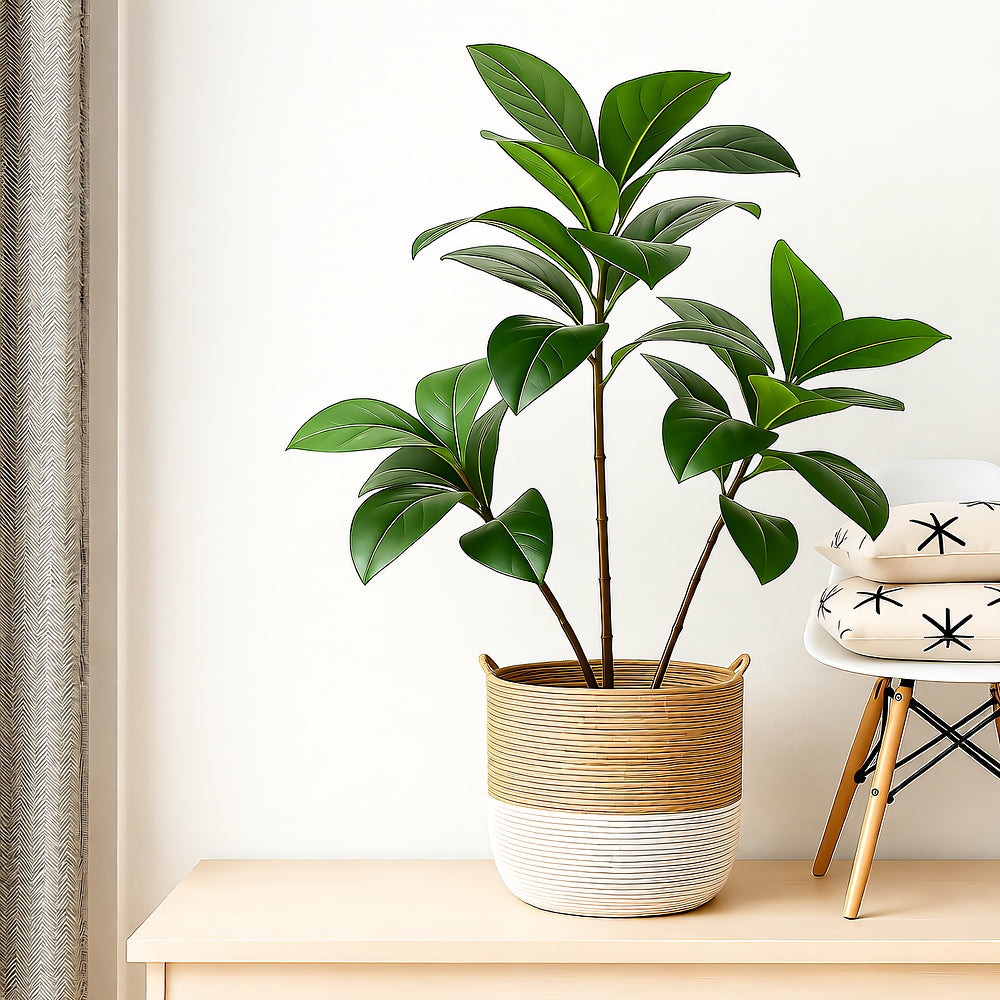 Faux Fig Branches — Realistic Silk Resin Stems for Vases & Arrangements