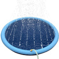 Foldable Dog Splash Pad — Hose-Connect Sprinkler for Backyard Pet Play, BPA-Free PVC