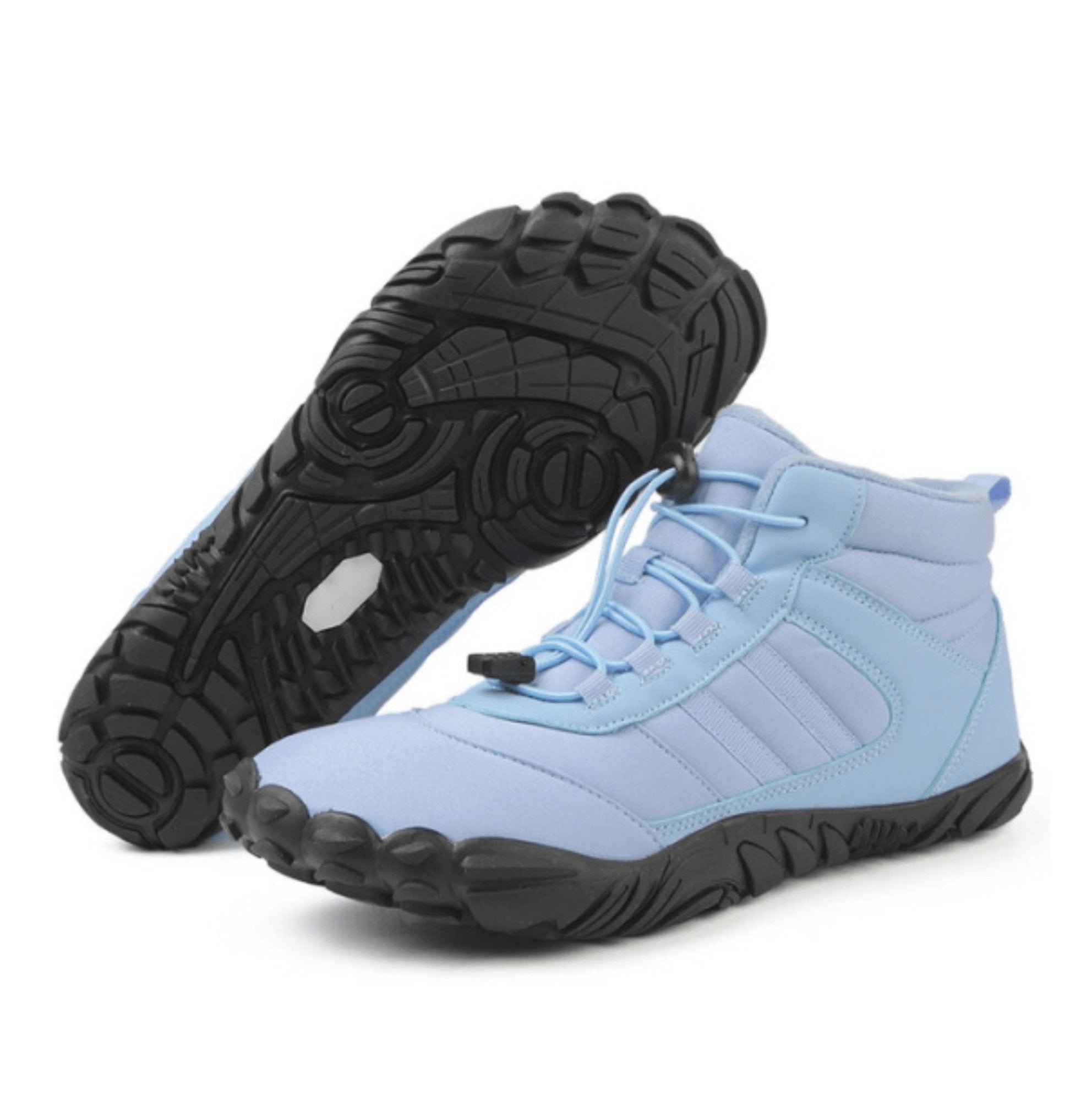 Okra Pro Barefoot Winter Shoes — Warm Lined, Slip-Resistant Grip, Flexible Unisex