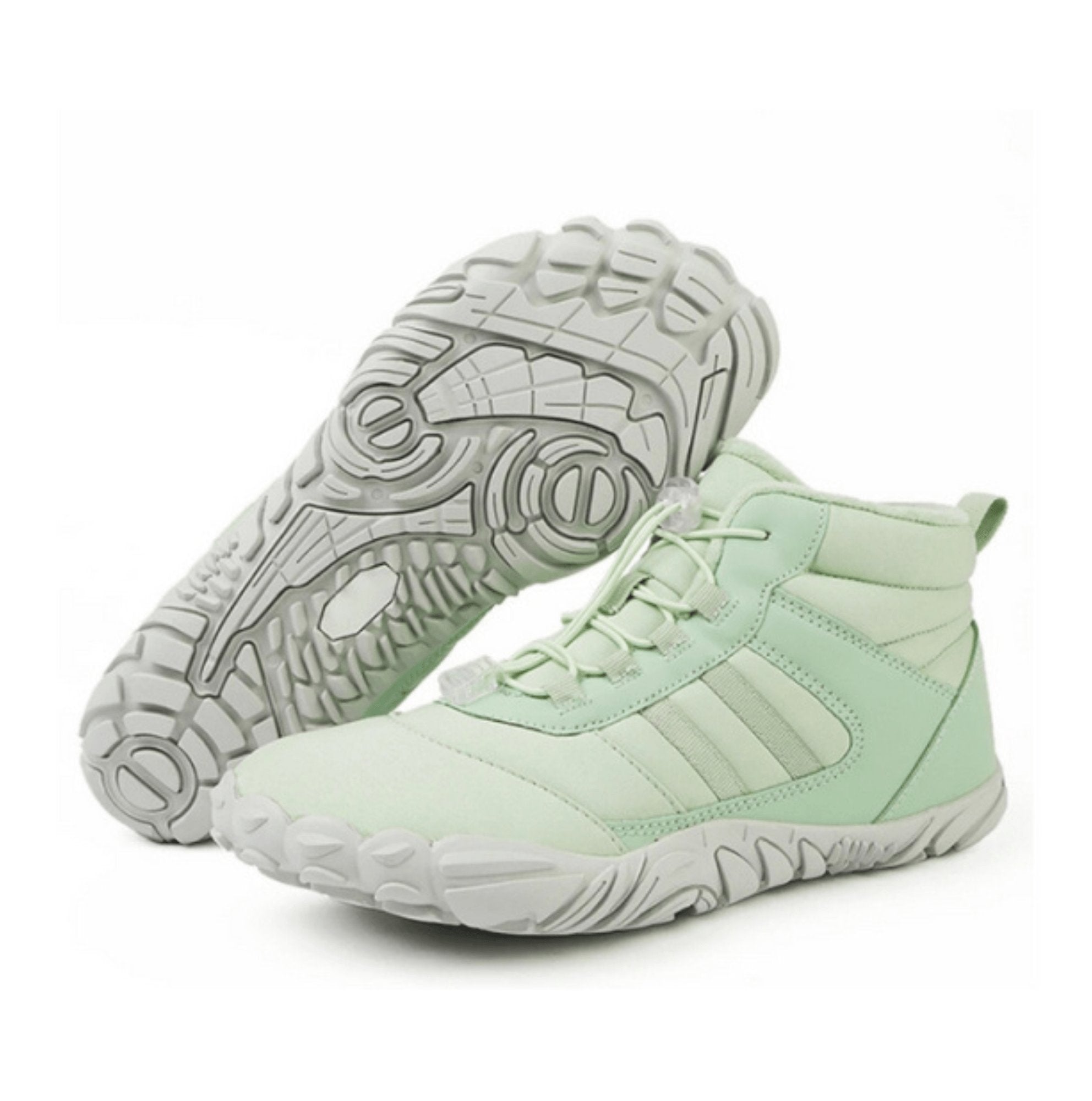 Okra Pro Barefoot Winter Shoes — Warm Lined, Slip-Resistant Grip, Flexible Unisex