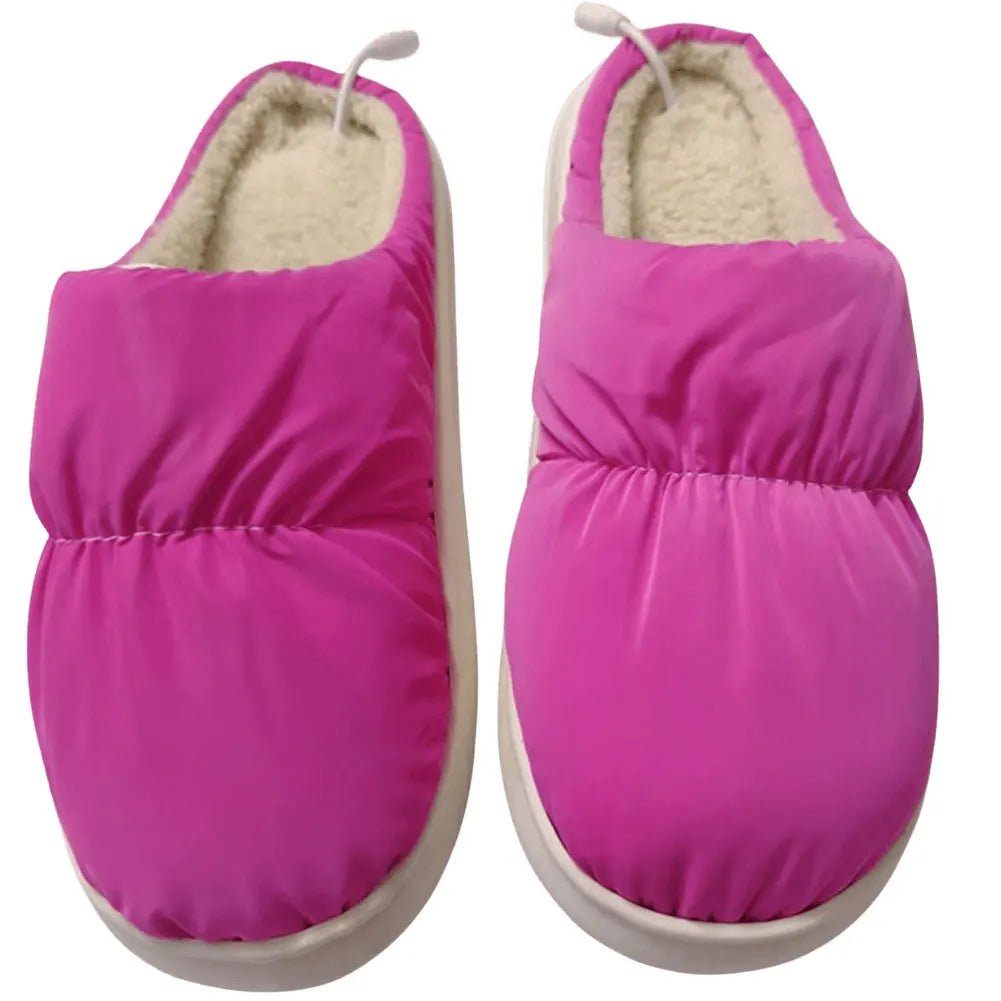 Electric Heated Slippers, 3 Heat Settings, Plush, Indoor Winter Use