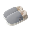 Electric Heated Slippers, 3 Heat Settings, Plush, Indoor Winter Use