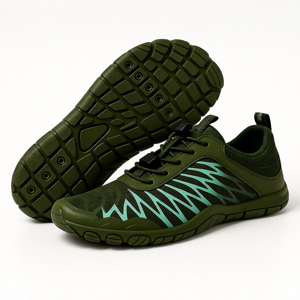 Talon Barefoot Shoes — Flexible Sole with All-Terrain Grip & Breathable Mesh, Unisex