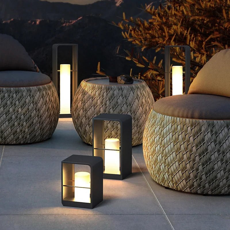 Solar Pathway Light with Remote — Stainless Steel LED, Dusk-to-Dawn, IP65