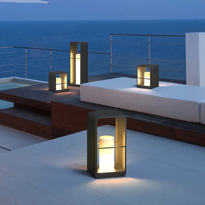 Solar Pathway Light with Remote — Stainless Steel LED, Dusk-to-Dawn, IP65