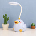 Kids LED Desk Lamp, Duck Design, 5V, ABS, for Study and Reading