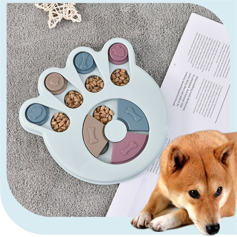 Interactive Dog Puzzle Toy — Slow Feeder & Treat Dispenser for Nose Work Training