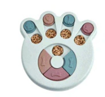 Interactive Dog Puzzle Toy — Slow Feeder & Treat Dispenser for Nose Work Training