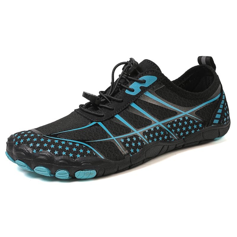 Mirox Athletic Shoes — Breathable Mesh with Quick-Lace System & Flexible Sole