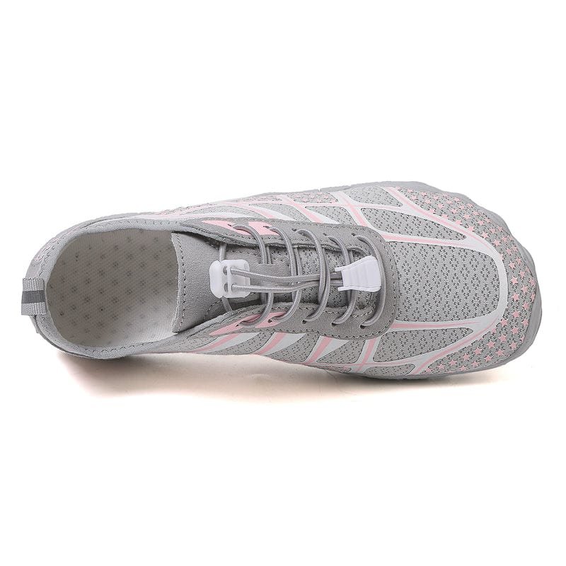 Mirox Athletic Shoes — Breathable Mesh with Quick-Lace System & Flexible Sole