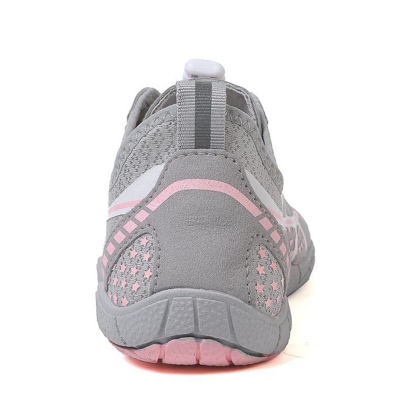 Mirox Athletic Shoes — Breathable Mesh with Quick-Lace System & Flexible Sole