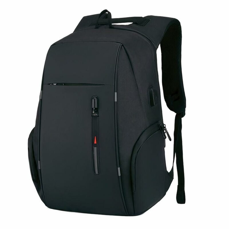 Laptop Backpack — Water-Repellent Commuter Bag with USB Charging Port & Padded Compartment