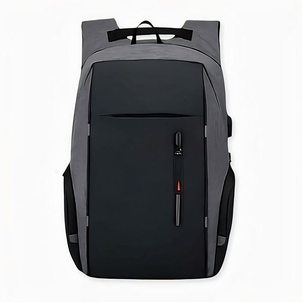 Laptop Backpack — Water-Repellent Commuter Bag with USB Charging Port & Padded Compartment