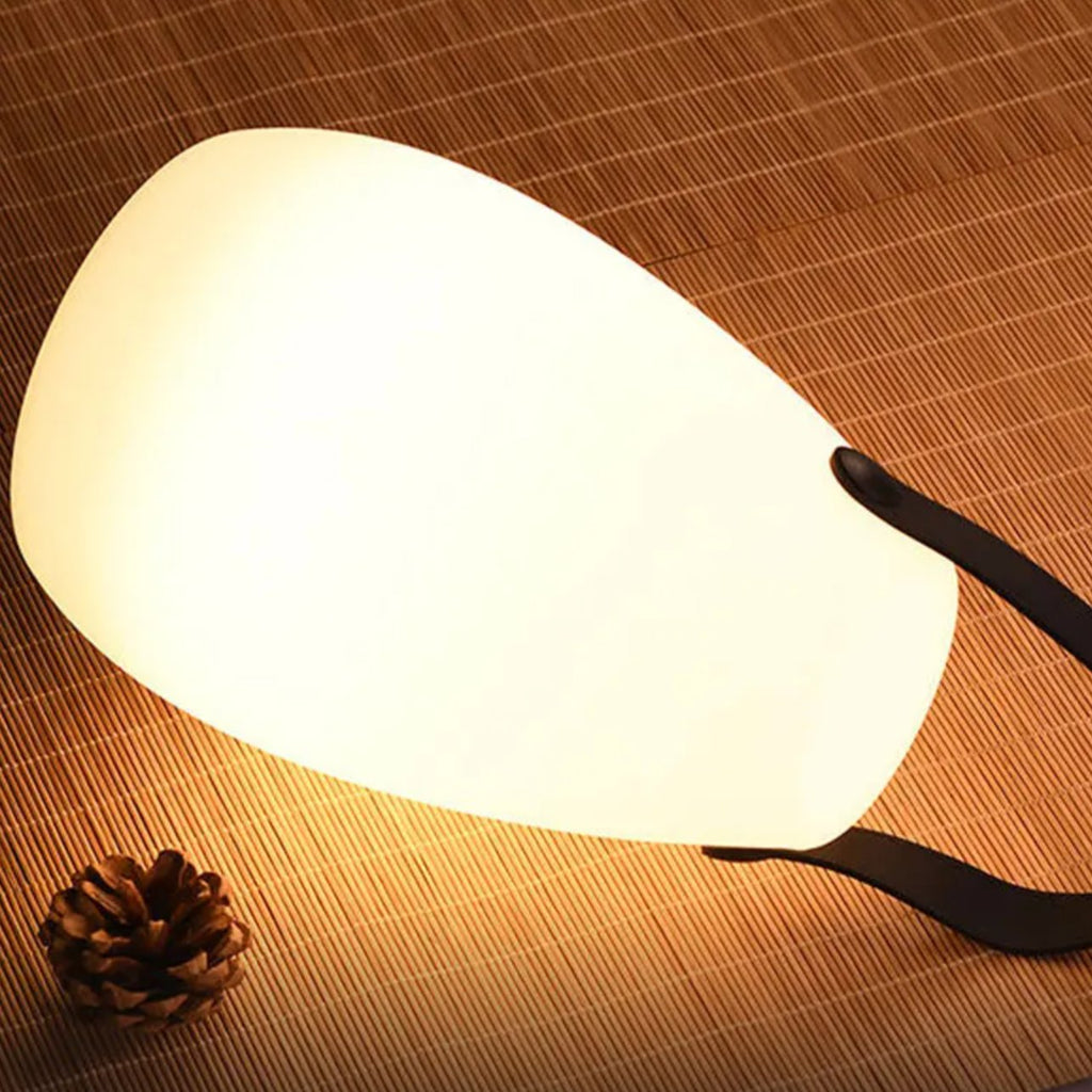 Cordless Outdoor LED Lamp — USB Rechargeable, Dimmable, 8 Colors, Remote & Scheduling