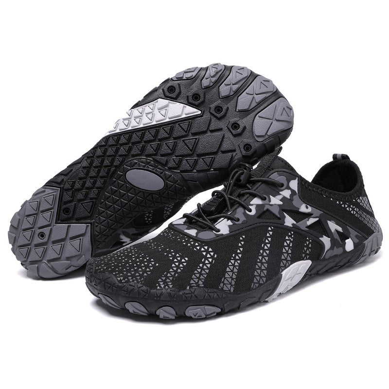 FluxTrail Lightweight Trail Running Shoes — Zero-Drop, Wide Toe Box, Barefoot Response
