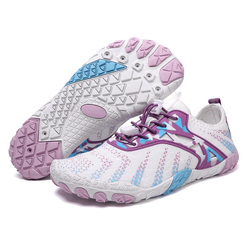 FluxTrail Trail Running Shoes — Zero-Drop, Wide Toe Box, Barefoot Feel, Breathable Unisex