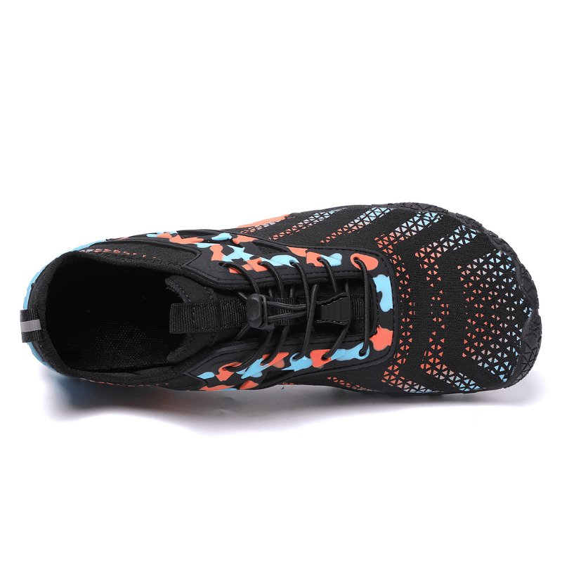 FluxTrail Knit Trail Running Shoes — Zero-Drop, Wide Toe Box, Lightweight Barefoot Feel