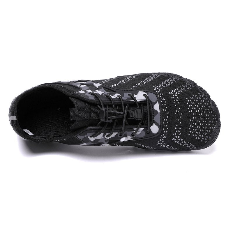 FluxTrail Lightweight Trail Running Shoes — Zero-Drop, Wide Toe Box, Barefoot Response