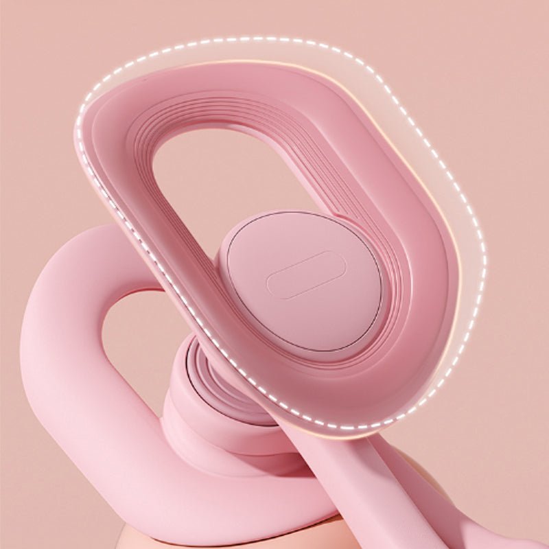 Pelvic Floor Trainer — 360° Rotating Multi-Muscle Home Exerciser, Slip-Resistant TPE, Pink or Blue
