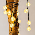 Solar Twinkle String Lights — 30 ft Starry LED Strand, Dusk-to-Dawn, IP65