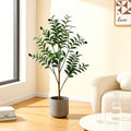 Faux Olive Branches — Lifelike Silk Stems with Olives, Mediterranean Decor
