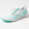 Flexto Glacier Mint Barefoot Shoes, Ultra-Flex Sole, Breathable Mesh, Lightweight Everyday Footwear
