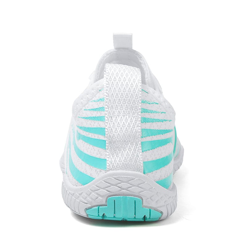 Flexto Glacier Mint Barefoot Shoes, Ultra-Flex Sole, Breathable Mesh, Lightweight Everyday Footwear