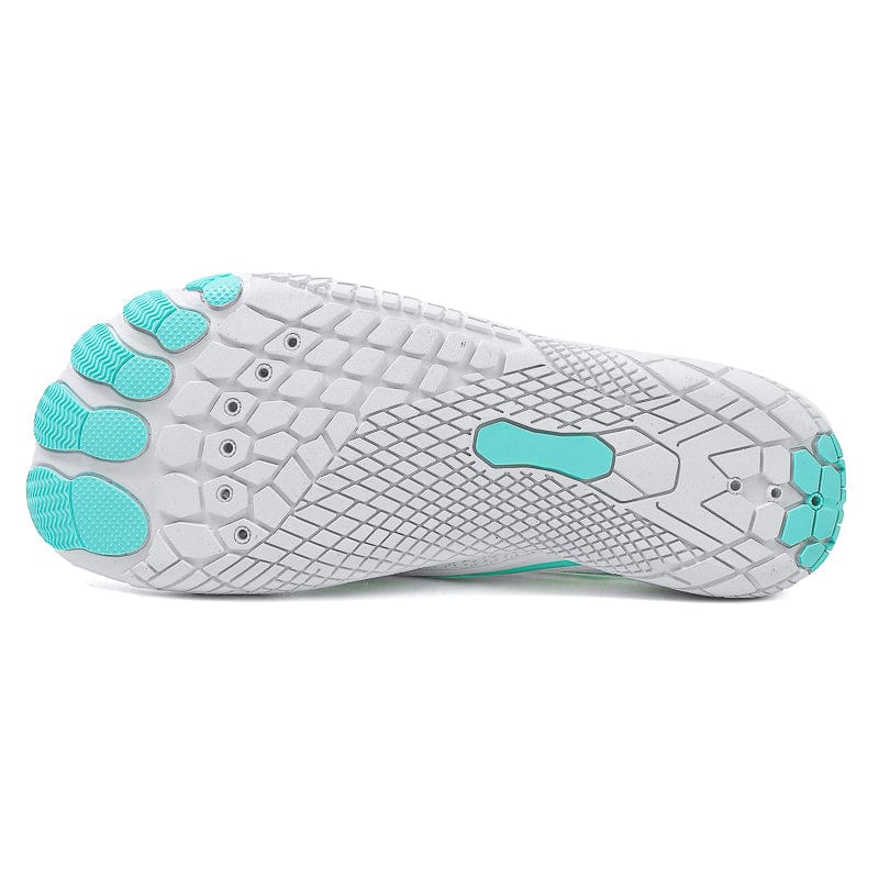 Flexto Glacier Mint Barefoot Shoes, Ultra-Flex Sole, Breathable Mesh, Lightweight Everyday Footwear