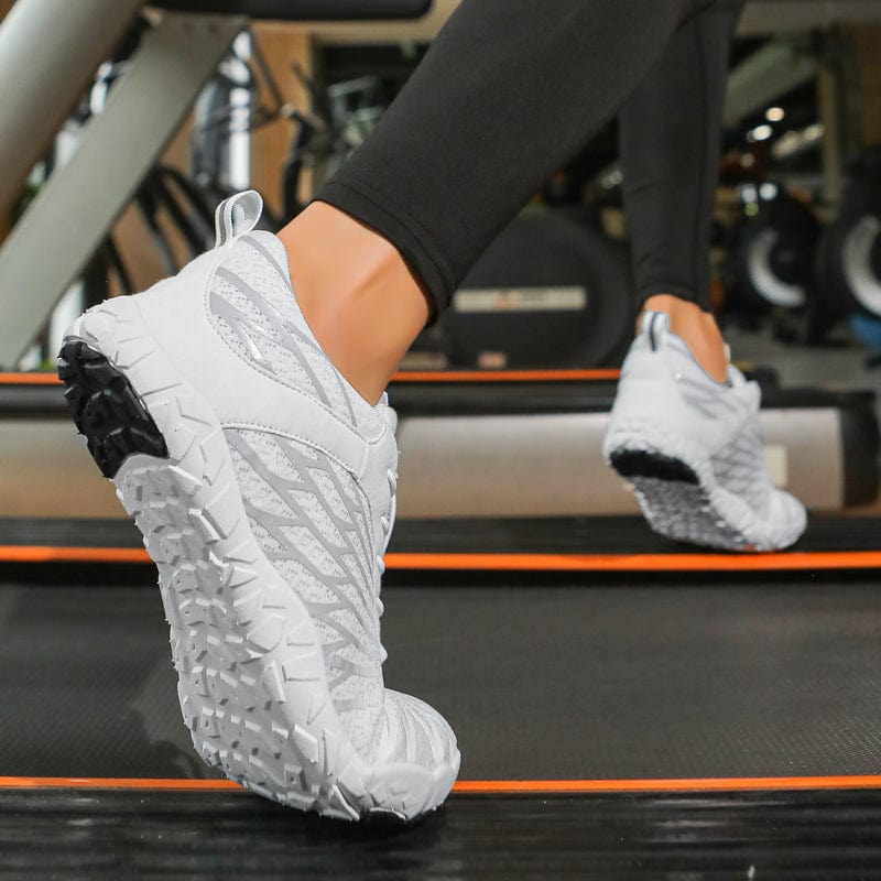 Alera Athletic Trainers — Breathable Mesh Upper, Lightweight Flexible Build, Sculpted Traction Outsole