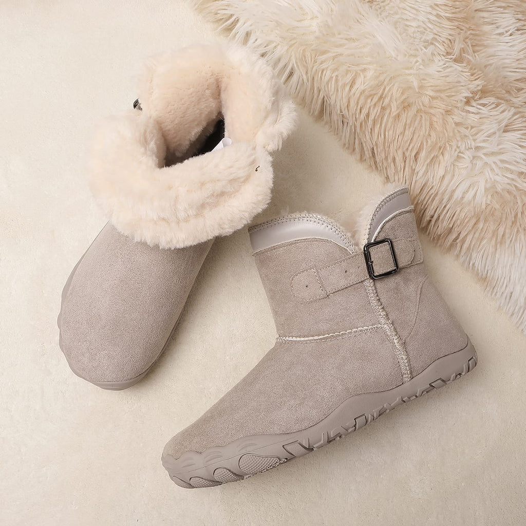 CloudHug Insulated Winter Boots, Flexible Sole, Lightweight, Minimalist Design for Cold Weather