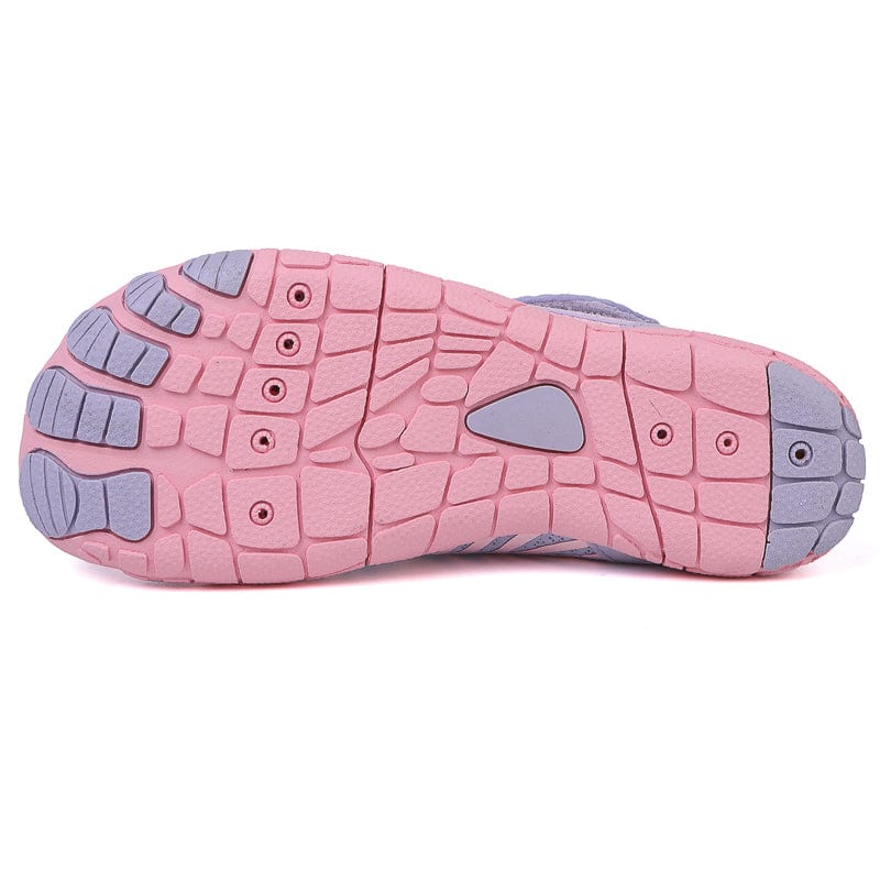 Solyn Mauve Slip-On Athletic Shoes, Breathable Mesh, Low-Profile Sole, Casual and Light Activity