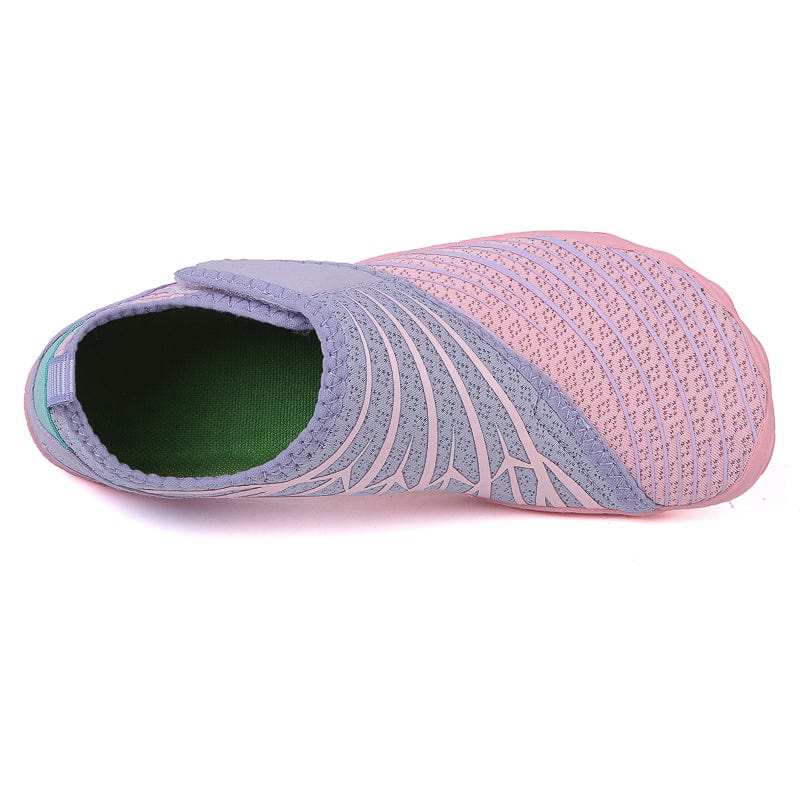 Solyn Mauve Slip-On Athletic Shoes, Breathable Mesh, Low-Profile Sole, Casual and Light Activity