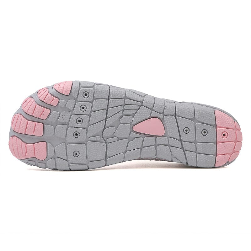 Mirox Ash Rose Athletic Shoes, Breathable Mesh Upper, Flexible Sole, Quick-Lace, Low-Profile