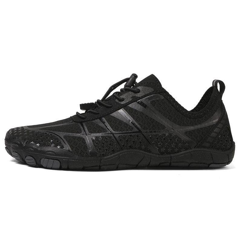 Mirox Athletic Shoes, Breathable Mesh Upper, Flexible Sole, Quick-Lace System, Everyday Trainers