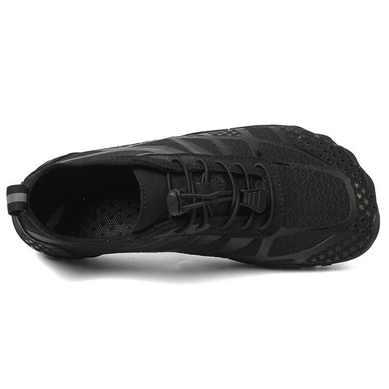 Mirox Athletic Shoes, Breathable Mesh Upper, Flexible Sole, Quick-Lace System, Everyday Trainers