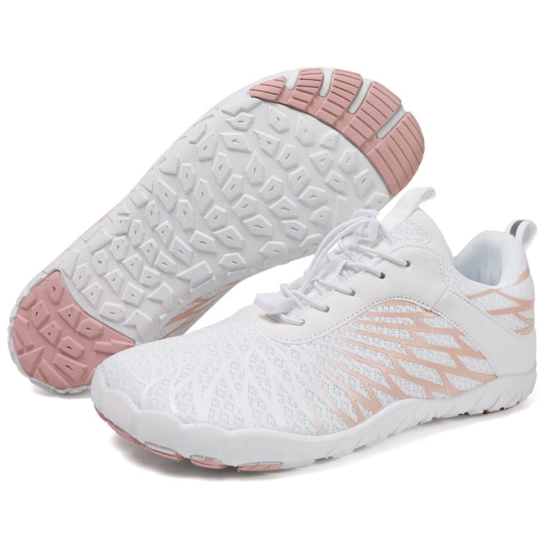Alera Athletic Trainers — Breathable Mesh Upper, Lightweight Flexible Build, Sculpted Traction Outsole
