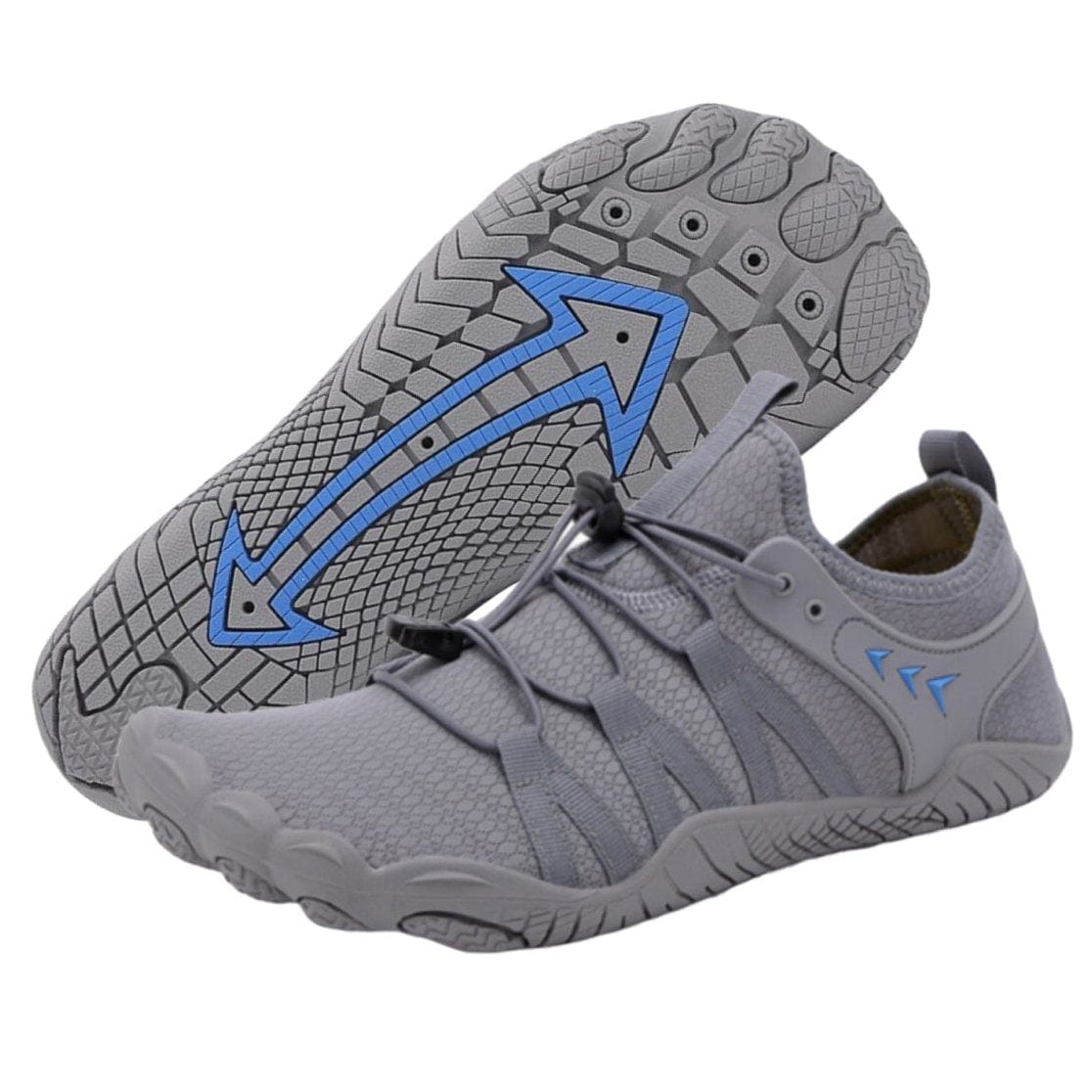 TevoGrip Barefoot Shoes — Cushioned Non-Slip Sole, Lightweight Breathable Everyday Footwear