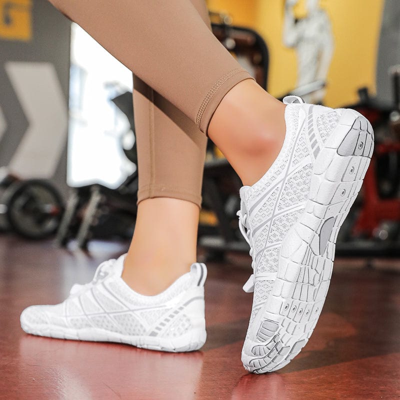 Mirox Moonstone Sneakers, Breathable Mesh Upper, Flexible Sole, Quick-Lace, Low-Profile Trainers