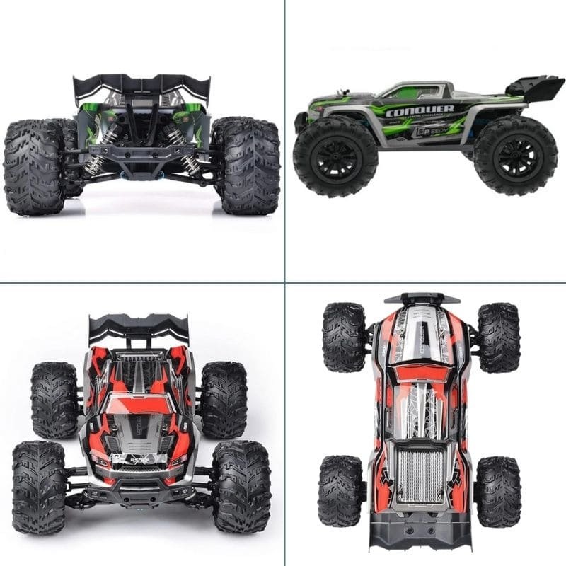 4x4 Off-Road RC Car — 50 km/h Top Speed, Full Suspension, 2.4 GHz Remote, USB Rechargeable, Ages 8+