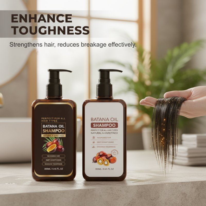 Batana Oil Shampoo — Nourishing & Smoothing Repair Wash for All Hair Types, 300ml
