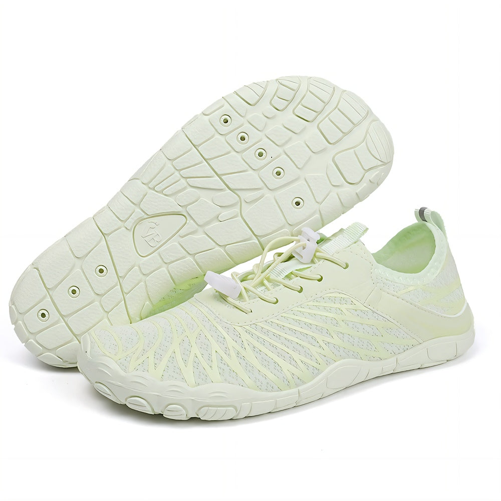 MintGlide Barefoot Shoes in Pastel Green — Lightweight, Breathable, Everyday Grip