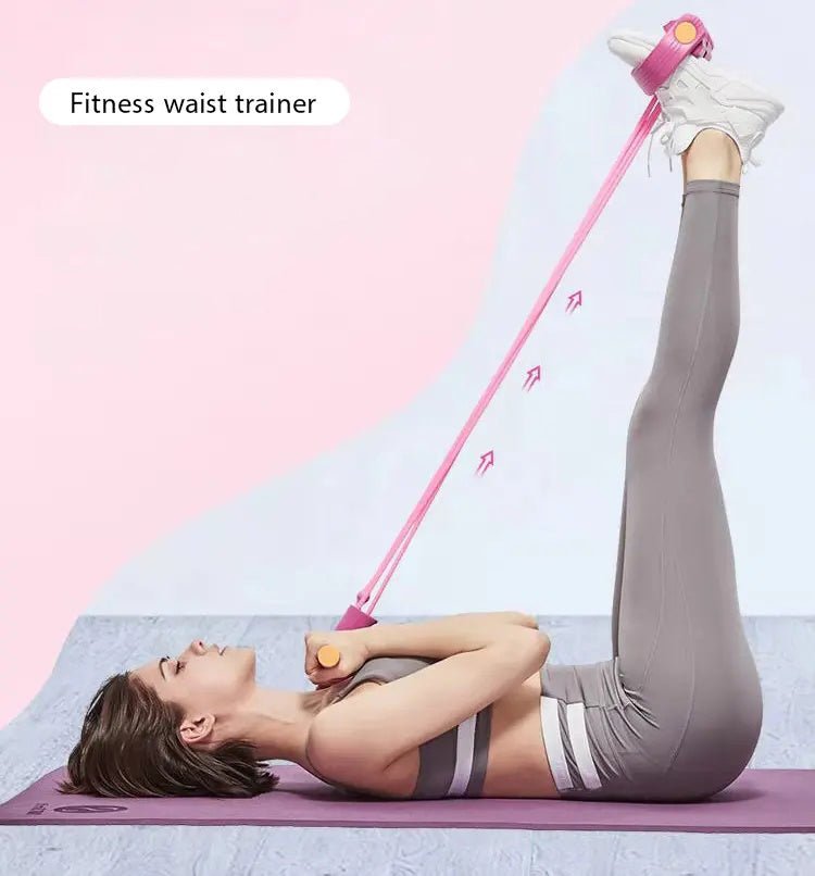 Pilates & Sit-Up Assistant — Compact Core Trainer for Home Ab Workouts