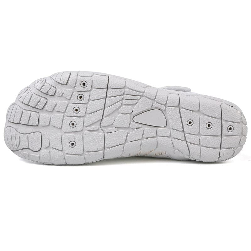 Solyn Slip-On Athletic Shoes in Off-White — Breathable Mesh, Low-Profile Sole
