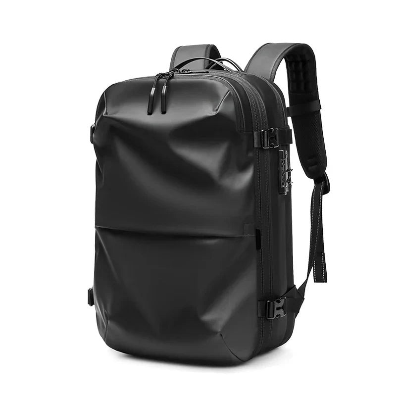 Travel Backpack, Vacuum Compression, Water-Resistant Oxford, Fits 17-inch Laptop